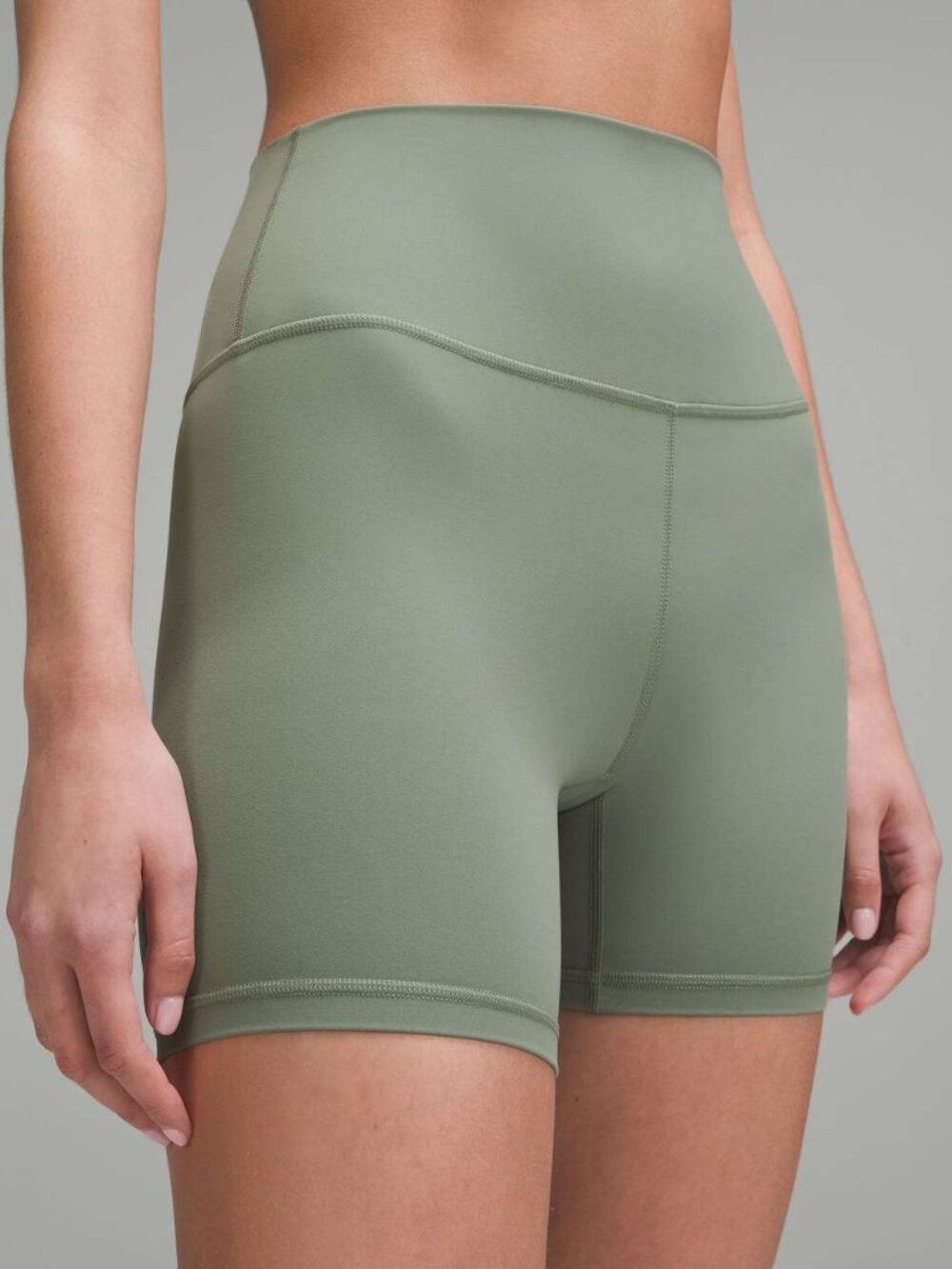 Lululemon Align High-Rise Short 6" Green Size 4 - Picture 2 of 11
